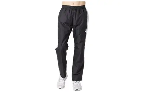 ASICS Casual Pants Men's Black Moderate Straight Fit Pants