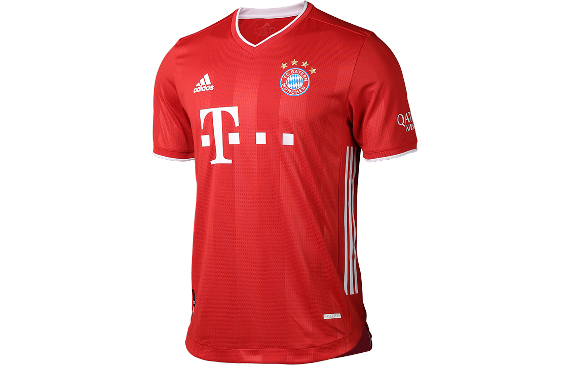 Adidas Bayern Munich Black Soccer Jerseys Men’s Red Moderate Straight Fit