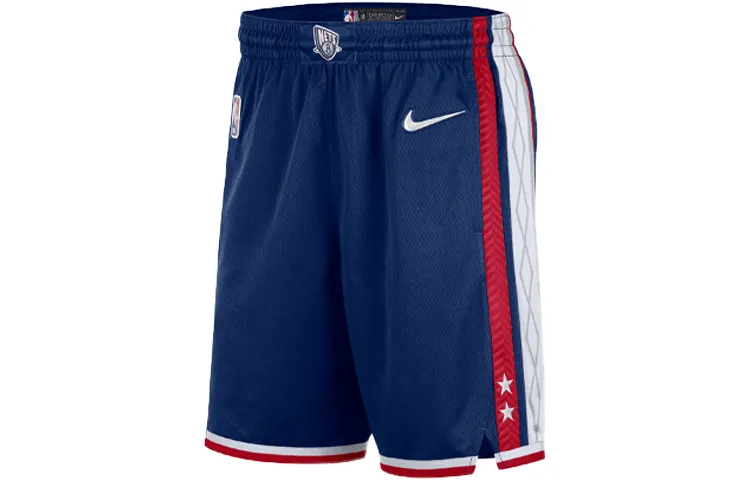 Nike Nba Brooklyn Nets City Edition 75th Anniversary Swingman Shorts