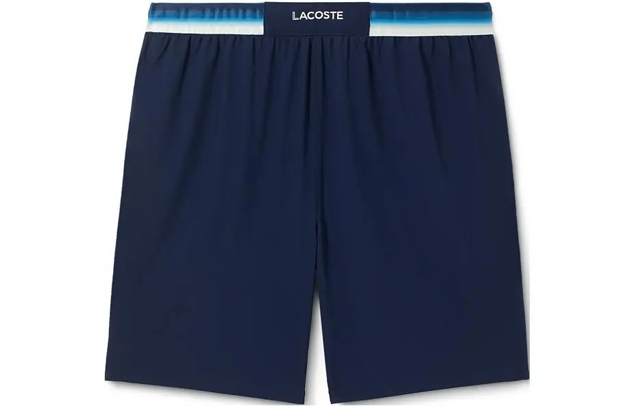LACOSTE Casual Shorts Men's Blue Moderate