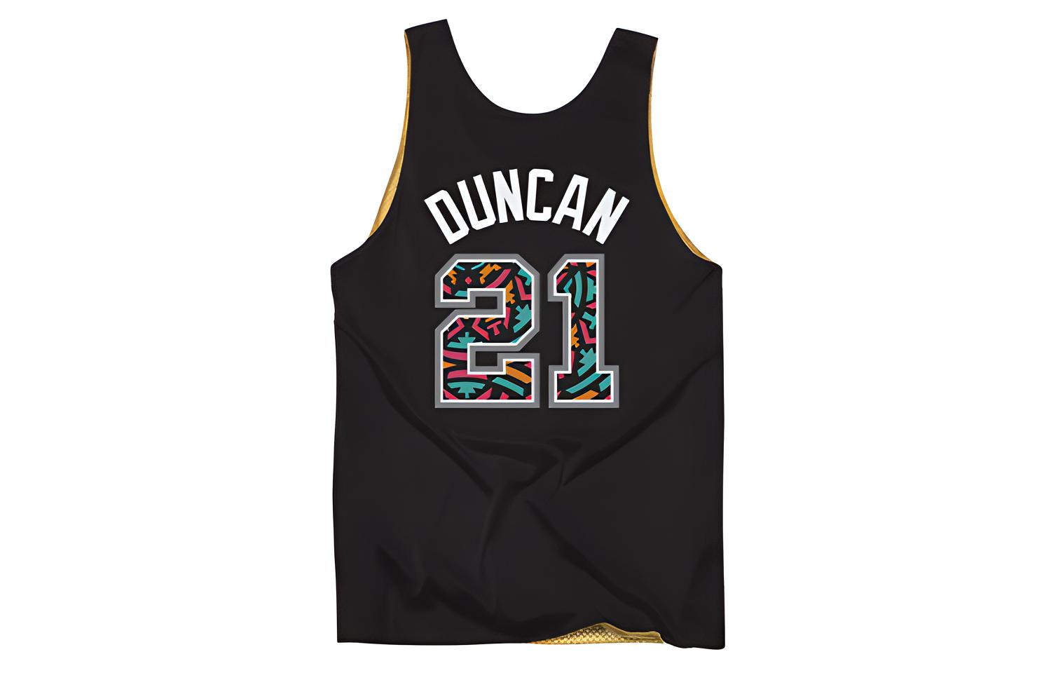 Mitchell Ness Basketball Jersey Unisex Black