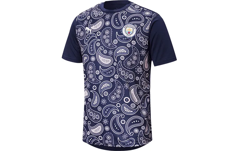 PUMA Manchester City Soccer Jersey Fan Edition Men's Tweed Blue