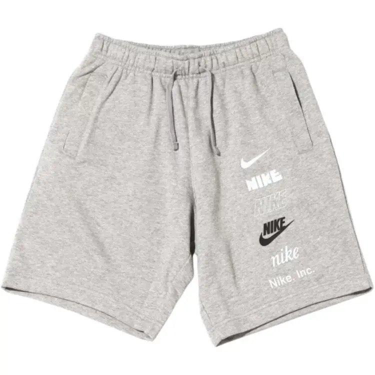 Nike Casual Shorts Men's Gray Moderate