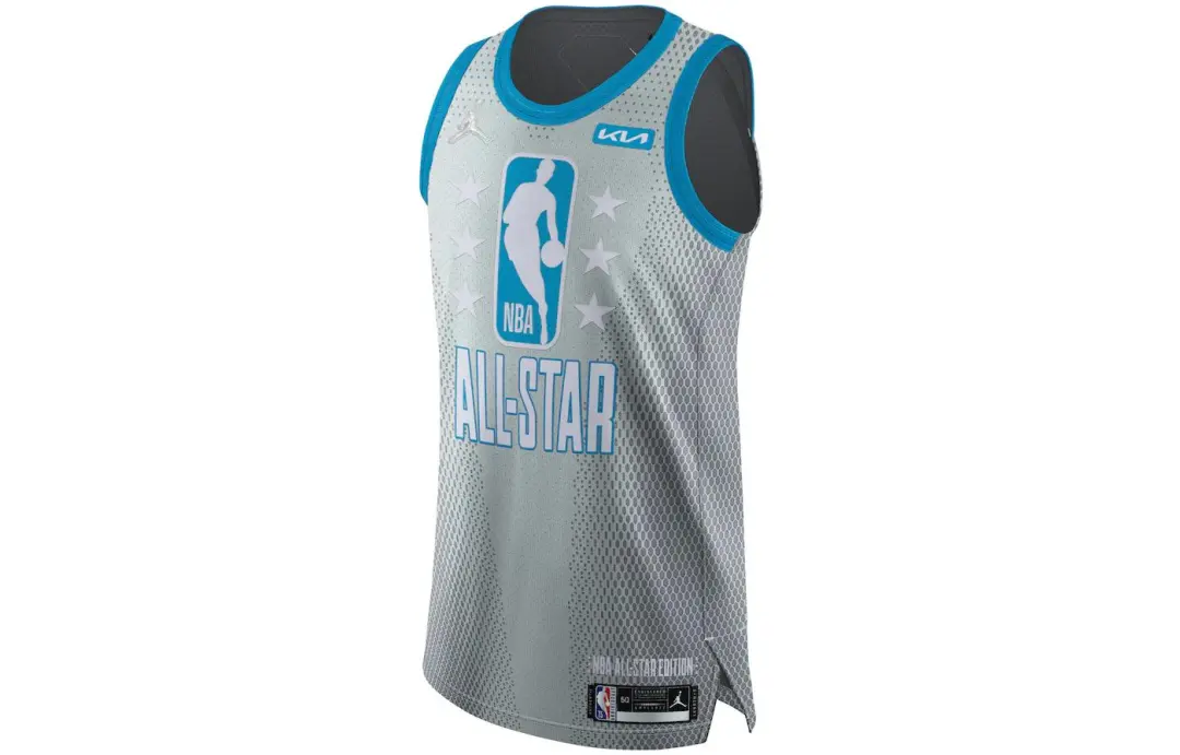 Jordan Air Jordan X NBA ALL STAR 2022 Basketball Jersey Men's Gray