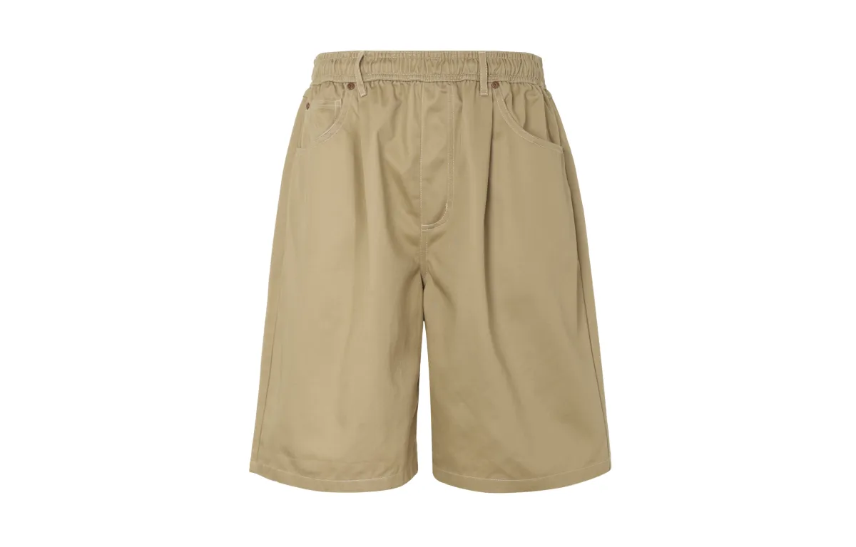 Converse Casual Shorts Men's Khaki Moderate