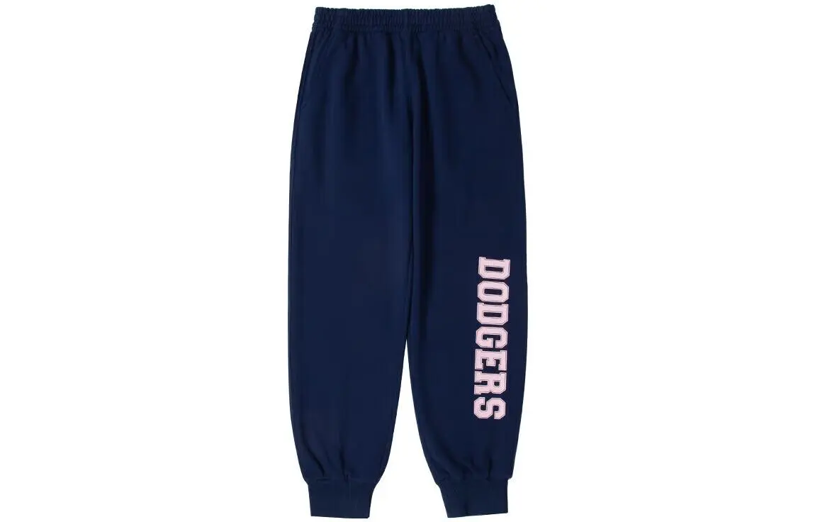 MLB Los Angeles Dodgers Casual Pants Unisex Navy Blue Moderate Sweatpants