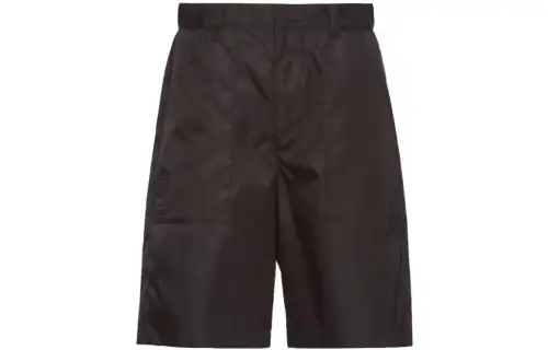 PRADA SS21 Casual Shorts Men's Black
