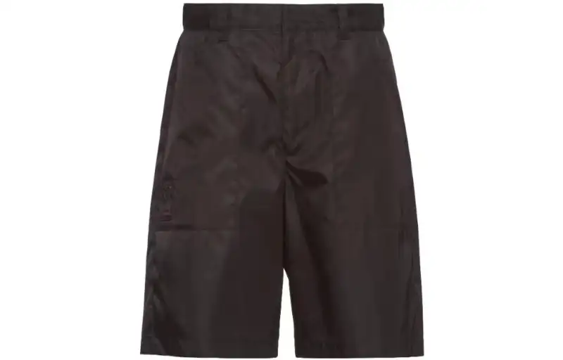 PRADA SS21 Casual Shorts Men's Black