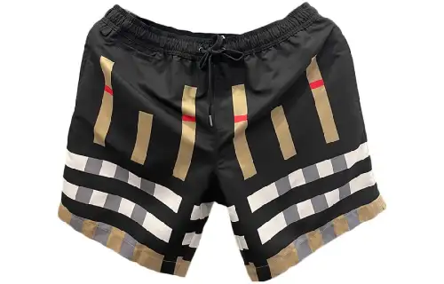 Burberry Casual Shorts Men's Black