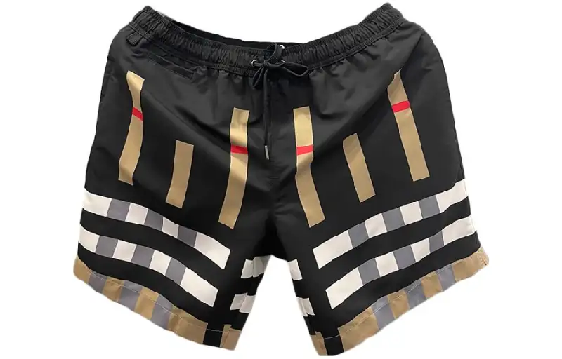 Burberry Casual Shorts Men's Black