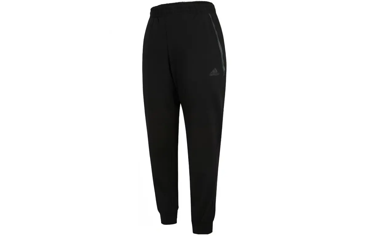 Adidas Sports Pants Men's Black Moderate