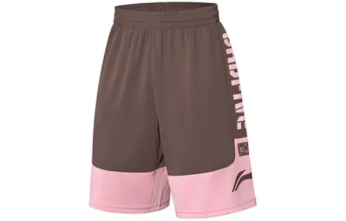 Li Ning Basketball Shorts Men's Pepper Brown Moderate Skort