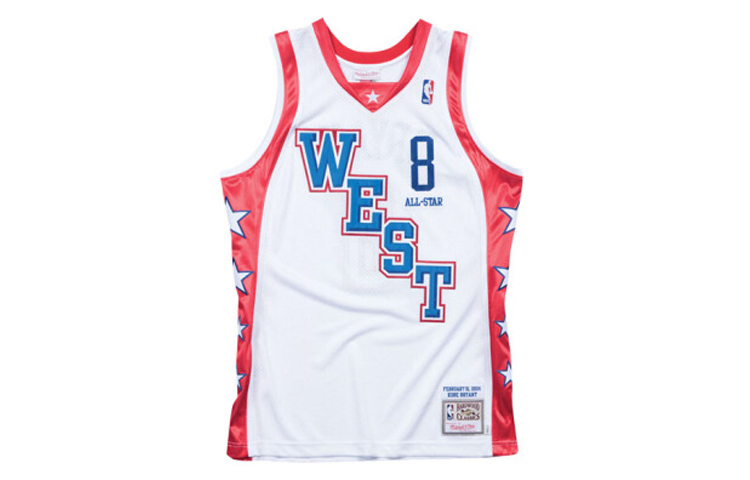 Mitchell Ness Basketball Jerseys Men’s White Moderate Bib & Brace