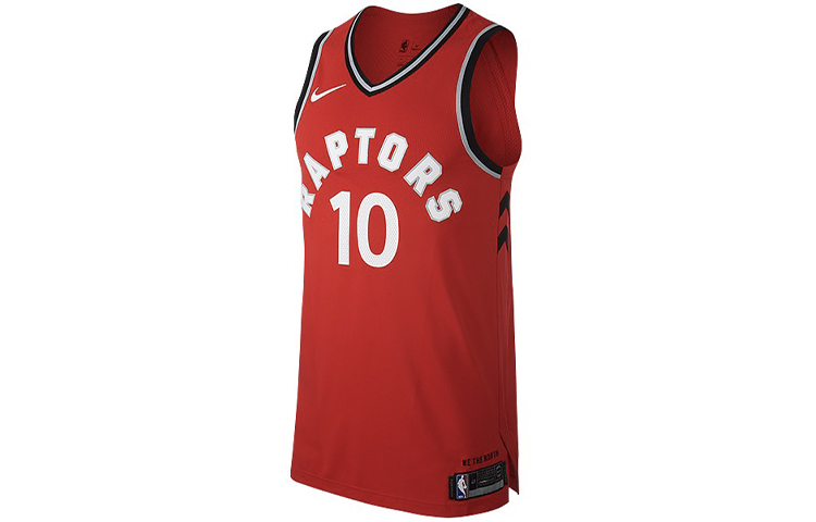Nike Basketball Jersey Vest AU Player Version Toronto Raptors DeRozan No. 10 Men's Red