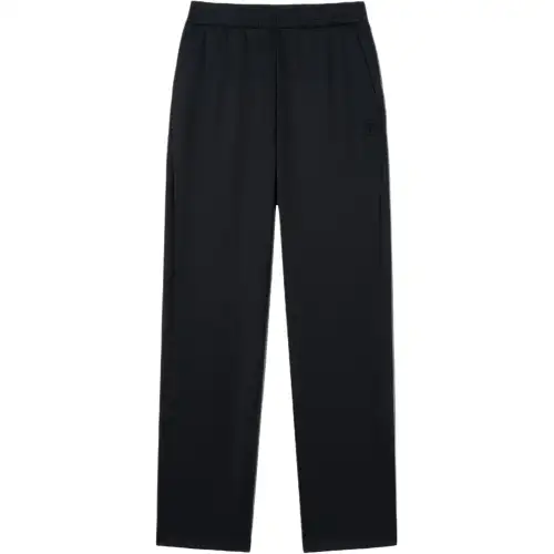 FILA Casual Pants Unisex Black Moderate Straight Fit Pants