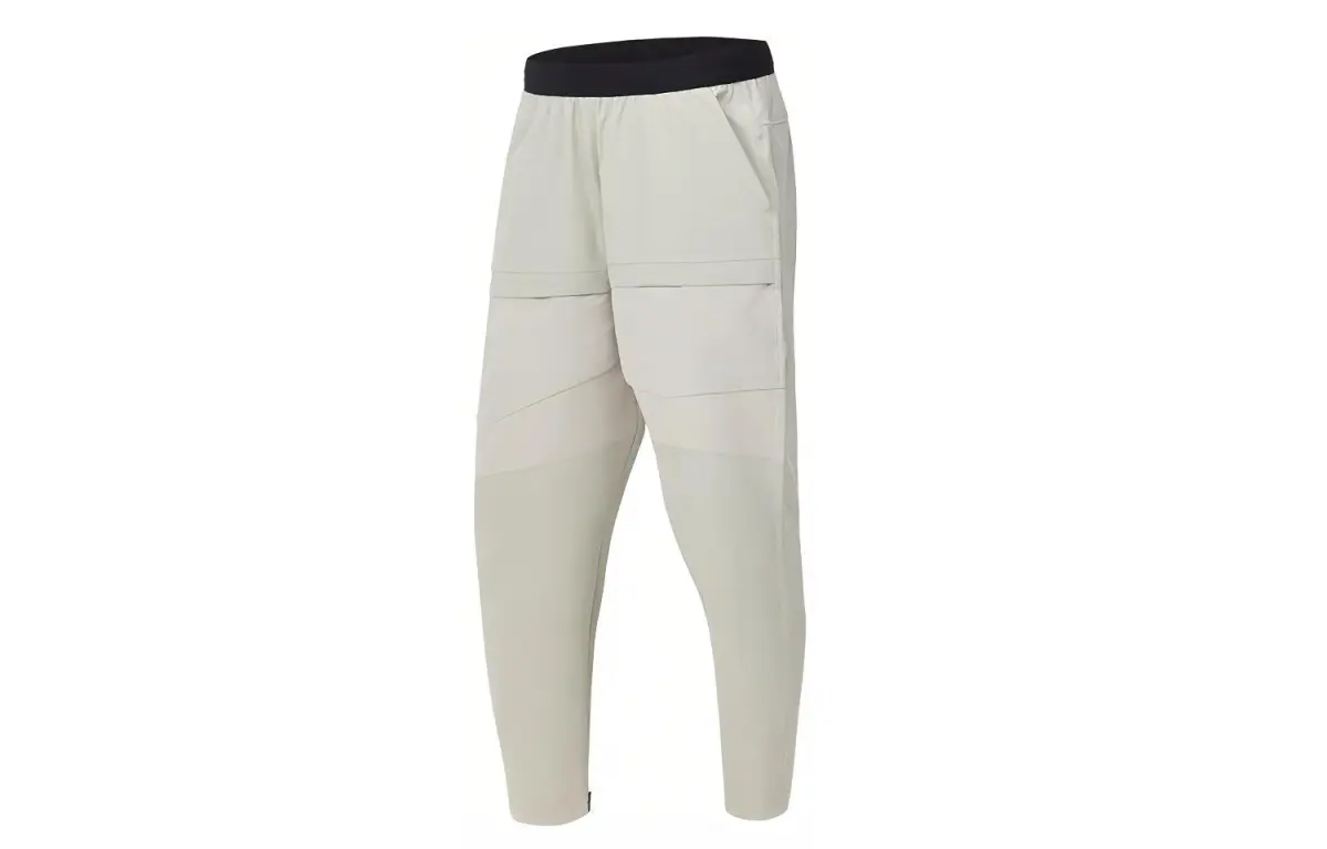 New Balance Running Pants Men's Ivory White