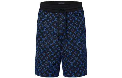 LOUIS VUITTON 2023 Monogram Hoodie And Shorts Set