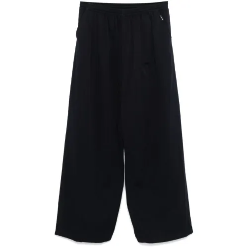 Balenciaga Logo Patch Baggy Pants