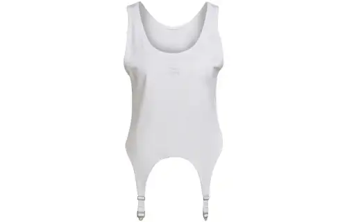 Adidas Originals Tank Tops Women's White Straight Fit