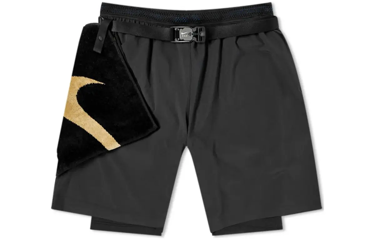 Nike Casual Shorts Men's Black Moderate