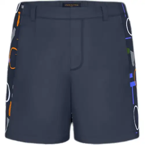 LOUIS VUITTON FW22 Casual Shorts Men's Blue