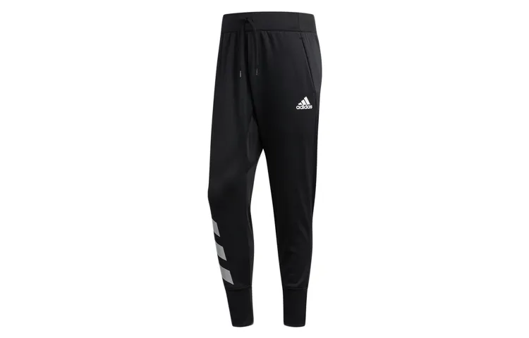 Adidas Sports Pants Men's Black Moderate