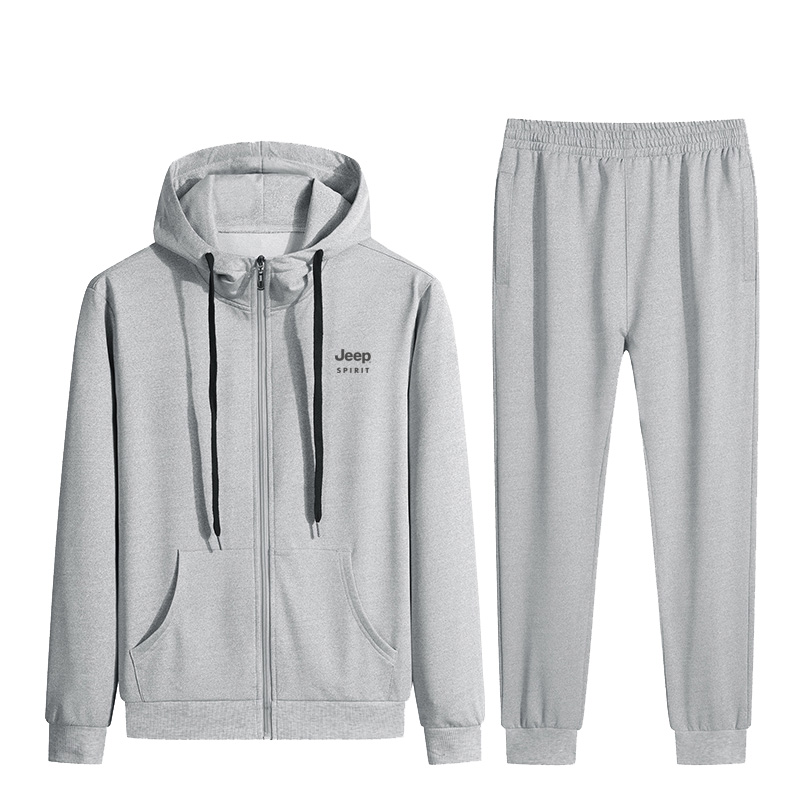 JEEP SPIRIT Casual Sportswear Unisex Hooded Moderate