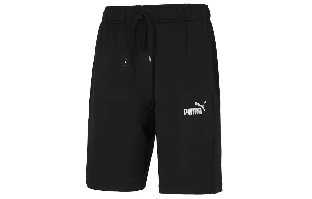 PUMA Casual Shorts Men's Black Moderate