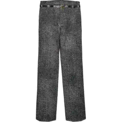 PRADA Belted Tailored Trousers