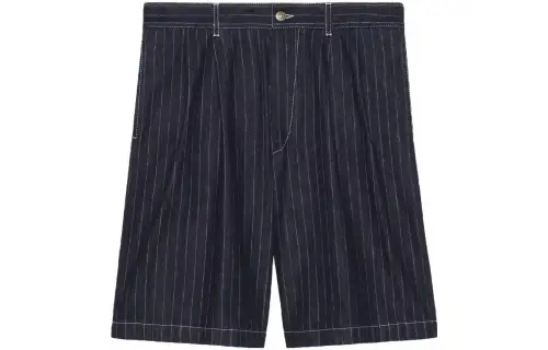 GUCCI Casual Shorts Men's Blue Moderate