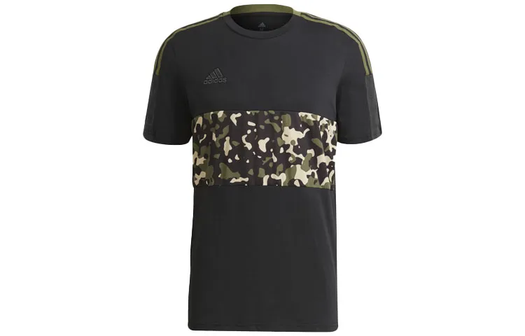 Adidas Soccer Jerseys Men's Black Moderate Straight Fit