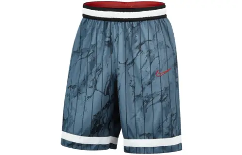 Nike Basketball quick dry sports blue trousers, loose fit