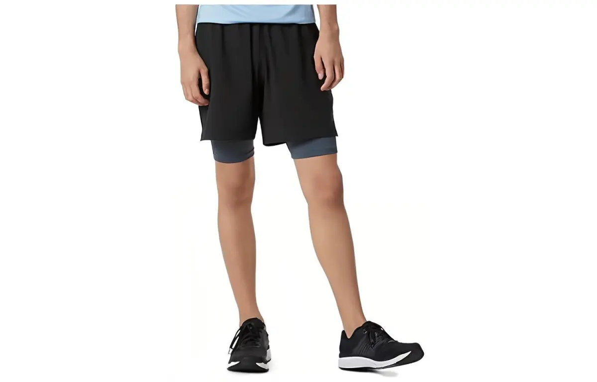 New Balance Casual Shorts Men's Black Moderate