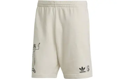 Adidas Originals Casual Shorts Men's Ecru