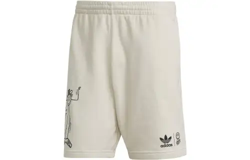Adidas Originals Casual Shorts Men's Ecru