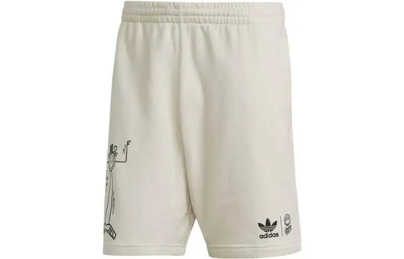 Adidas Originals Casual Shorts Men's Ecru