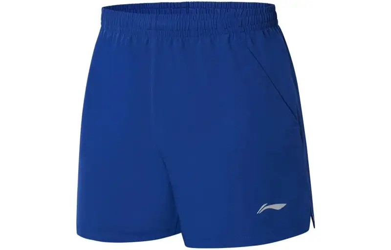Li Ning Table Tennis Collection Casual Shorts Unisex Shadow Purple Blue