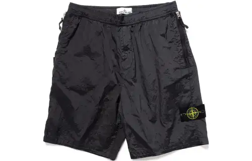 STONE ISLAND Casual Shorts Men's Charcoal Black