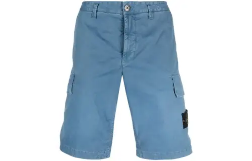 STONE ISLAND SS22 Casual Shorts Men's Blue