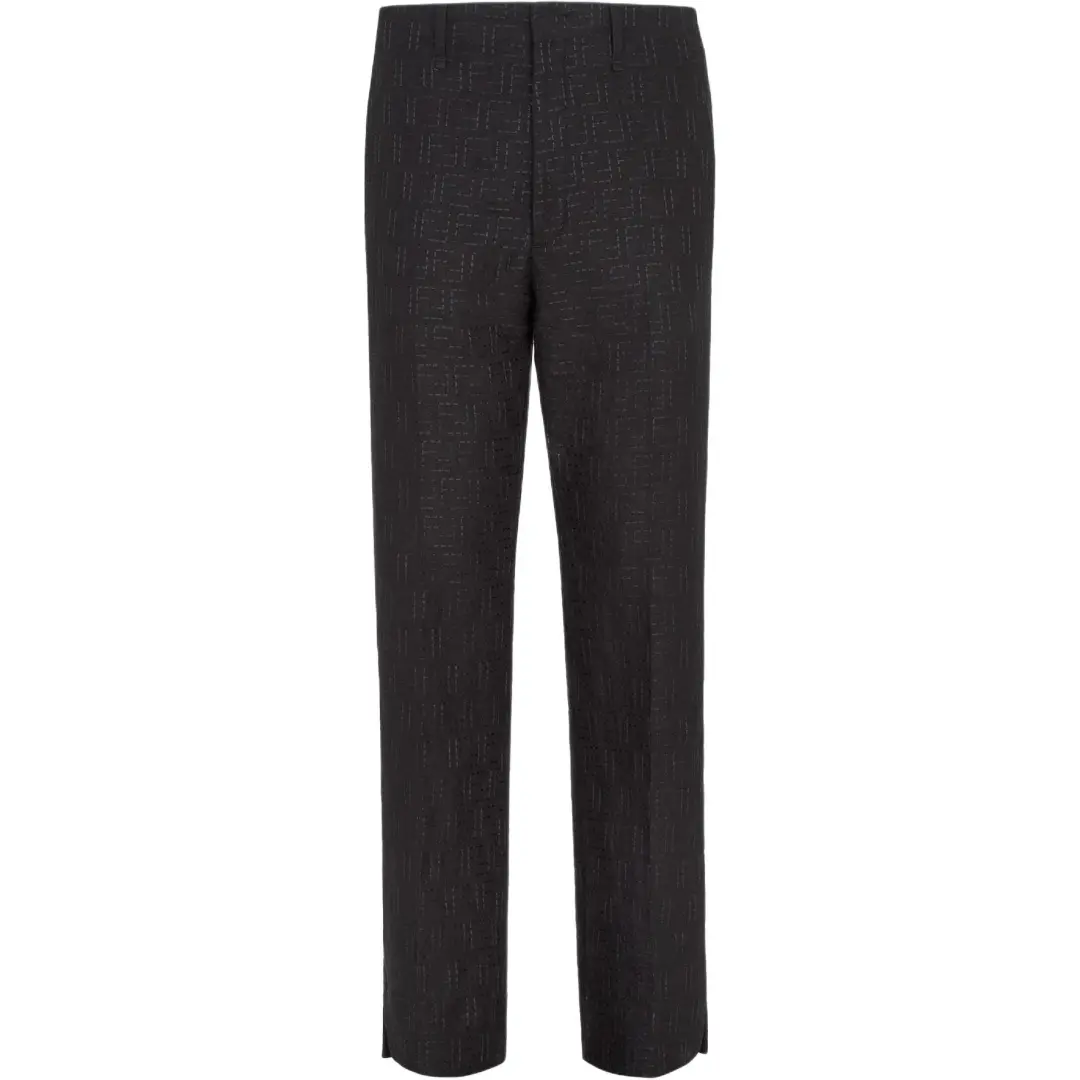 FENDI Ff Jacquard Tailored Trousers