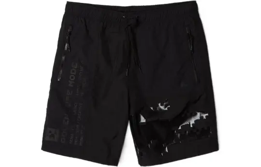 LACOSTE x L!ve X Minecraft SS22 Casual Shorts Unisex Black