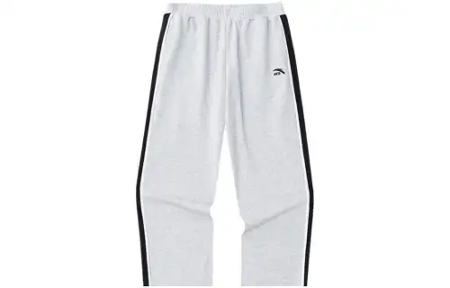 Anta Life Collection Casual Pants Unisex Gray Heather Gray/Basic Black/Ivory White