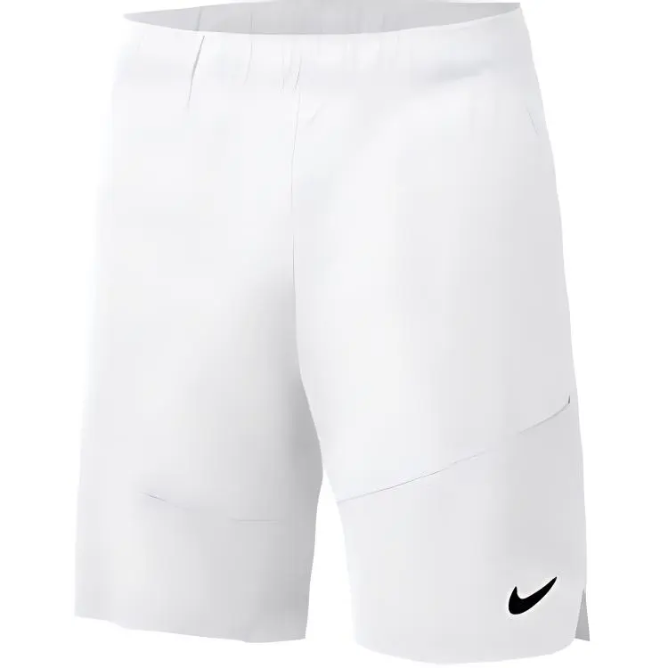 Nike Casual Shorts Men's White Moderate Straight Fit Pants