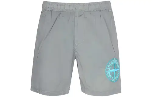 STONE ISLAND Casual Shorts Men's Gray