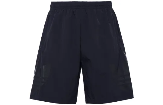 Adidas Originals Tricolor Sports Shorts Men's Black Moderate