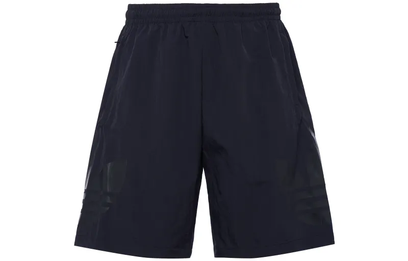 Adidas Originals Tricolor Sports Shorts Men's Black Moderate