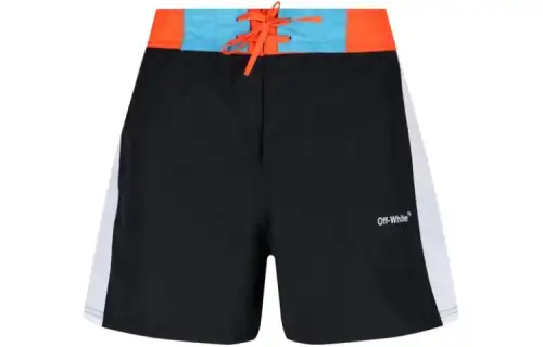 OFF-WHITE Arrows print swim shorts