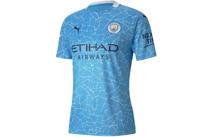 PUMA Manchester City Soccer Jersey Men's Sky Blue