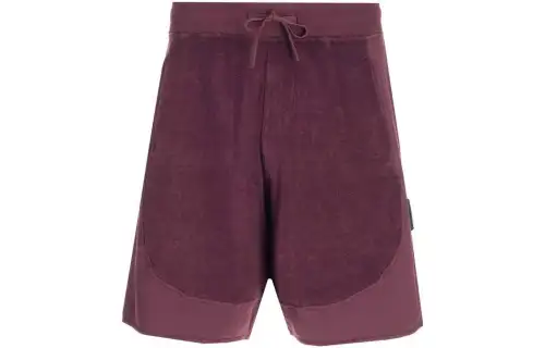 STONE ISLAND Shadow Project Terry cloth Drawstring Cotton Shorts