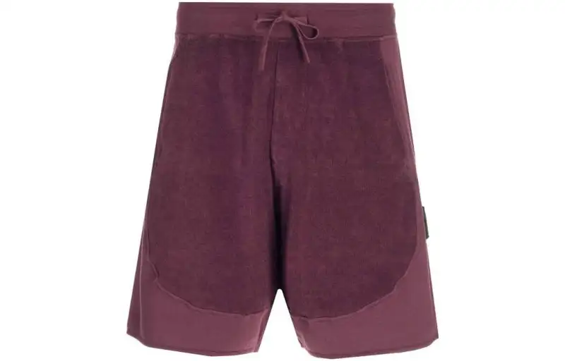 STONE ISLAND Shadow Project Terry cloth Drawstring Cotton Shorts